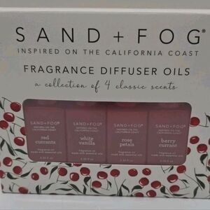 Sand & Fog Fragrance Diffuser Oils ~ Set of 4 .33 oz each